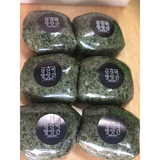 알뜰구매 30년 전통 쑥인절미 쑥떡 개별포장 1kg+콩고물 최저가 도전